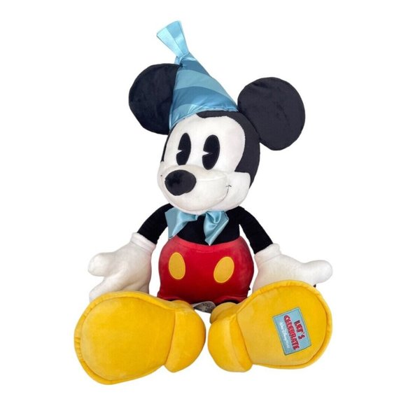 Disney Parks Mickey Mouse Birthday Plush Let's Celebrate Mickey’s 90th Birthday - Picture 5 of 7